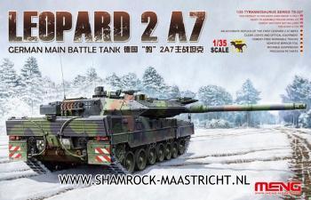 Meng German Leopard 2 A7 Main Battle Tank 1/35 Tyrannosaurus series