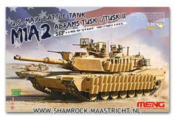 Meng U.S. Main Battle Tank M1A2 Abrams Tusk I / Tusk II Sep 1/35 Tyrannosaurus series