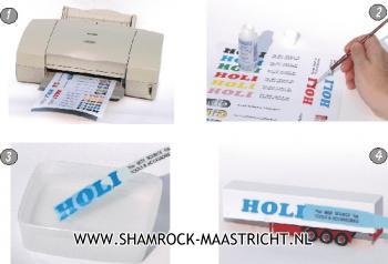 Holi Decal Paper Transparant A4