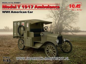 Icm Model T 1917 Ambulance 1/35 WW I American Car