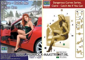 Master Box Ltd Claire - Catch Me If You Can Dangerous Curves series 1/24
