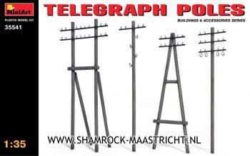 Miniart Telegraph Poles 1/35