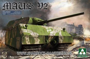 Takom Maus V2 WWII German Super Heavy Tank 1/35