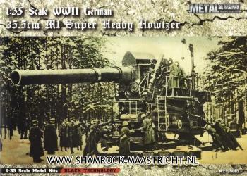 Metal Troops Creations WWII German 35.5cm M1 Super Heavy Howitzer 1/35