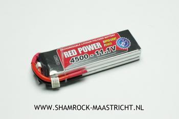 Red Power Lipo Accu Red Power 11.1V 4500mAh 25C - XH