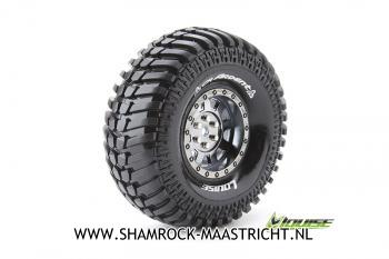 Louise Rc CR Ardent 1/10 Scale 1.9 Crawler Tires - Mounted