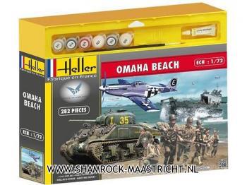 Heller Omaha Beach 1/72 Model Set