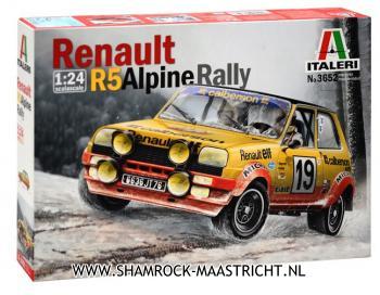 Italeri Renault R5 Alpine Rally 1/24
