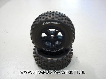 Louise Rc SC Rock 1/10 Short Course tires - mounted (2)