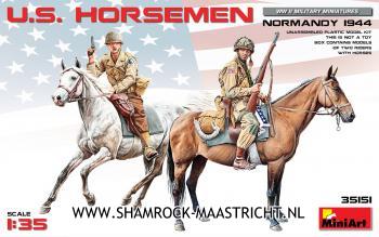 Miniart U.S. Horsemen Normandy 1944 1/35