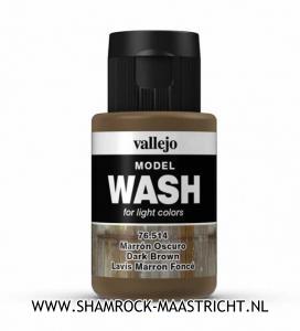 Vallejo Model Wash Donker Bruin