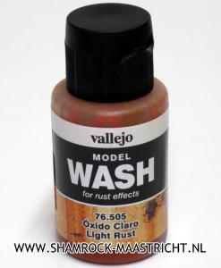 Vallejo Model Wash Licht Roest