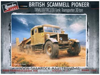 Thunder Model British Scammell Pioneer TRMU30 / TRCU30 Tank Transporter 30 ton 1/35