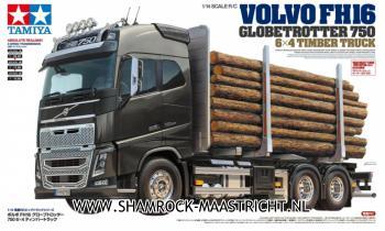 Tamiya Volvo FH16 Globetrotter 750 6x4 Timber Truck 1/14