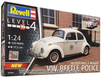 Revell Model Set Netherlands & Belgium VW Beetle Police 1/24