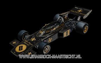 Pocher  Pocher Lotus 72D-1972 British GP- Emerson Fittipaldi 1/8 Die-Cast bouwdoos