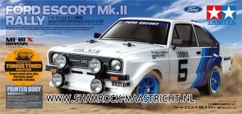 Tamiya Ford Escort MK.II Rally MF-01X Pre-Painted Body Kit 1/10