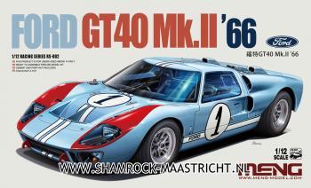 Meng Ford GT40 Mk.II 66 1/12 Racing Series