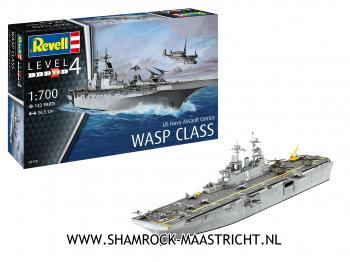Revell Assault Carrier USS WASP CLASS 1/700
