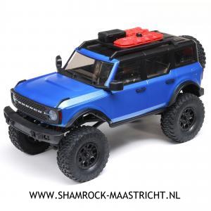 Axial  SCX24 2021 Ford Bronco 4WD Truck Brushed RTR, Blue 1/24