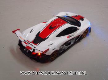Kyosho Occasie Mini-Z MR03 RWD McLaren P1 GTR White-Red (W-MM/KT531P)