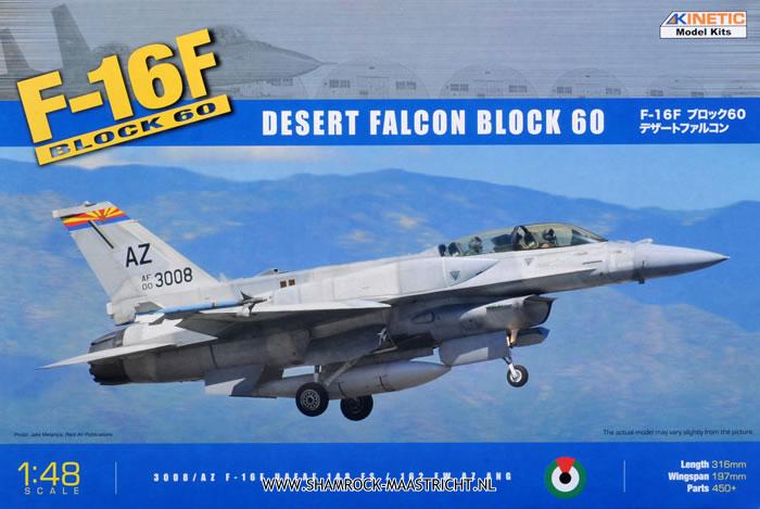 Kinetic Model Kits F-16F Desert Falcon Block 60