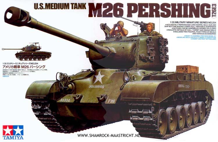 Tamiya US Medium Tank M26 Pershing T26E3