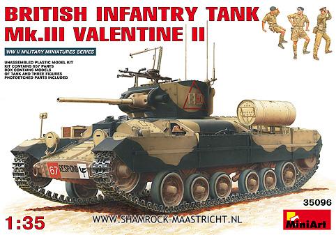 MiniArt British Infantry Tank Mk.III Valentine II