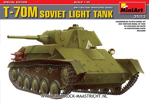MiniArt T-70M Soviet Light Tank