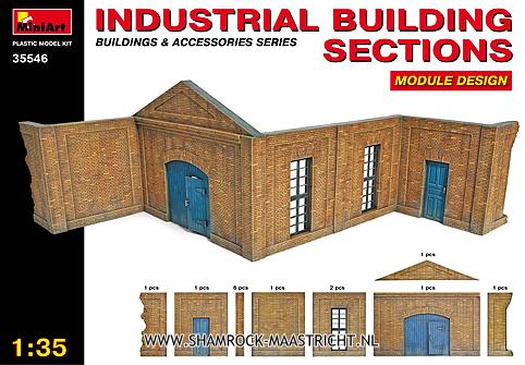 MiniArt Industrial Building Sections