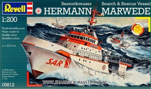 Revell Seenotkreuzer Hermann Marwede Search & Rescue Vessel