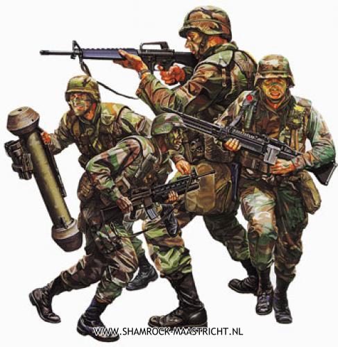 Tamiya U.S. Modern Army Infantery Set