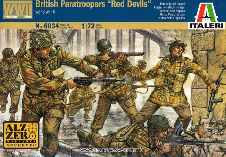 Italeri British Paratroopers Red Devils