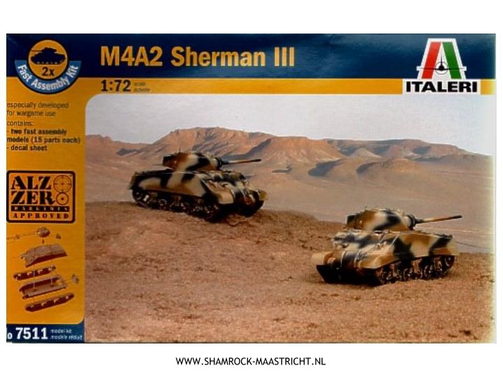 Italeri M4A2 Sherman III
