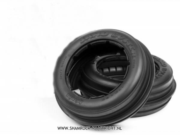 HPI Sand buster rib tire M compound (170x60mm/2pcs) 1/5