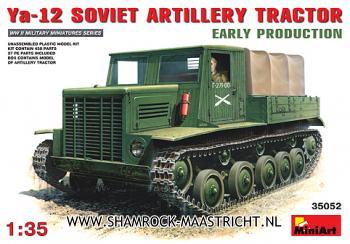 Miniart Ya-12 Soviet Artillery Tractor - Early Production