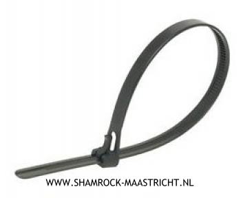 Shamrock 50x Herbruikbare Tie-Wraps 7.6x200mm