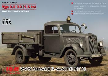 Icm Typ 2.5-32 (1.5 to) WWII German Light Truck