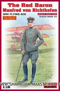 Miniart Manfred von Richthofen - The Red Baron (WWI Flying Ace)