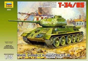 Zvezda T-34/85 Soviet Medium Tank