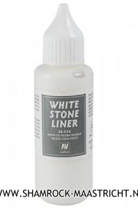Vallejo White Stone Liner