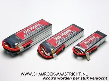 Red Power LiPo Accu 1800mAh - 7.4V 20C