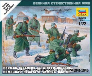 Zvezda German Infantry in Winter Uniform 1941-1945