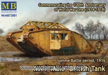 Master Box Ltd MK I Male British Tank - Somme Battle Period 1916