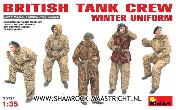 Miniart British tank crew winter uniform