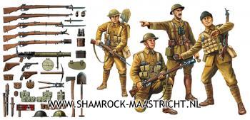 Tamiya WWI British Infantry w/Small Arms&Equipment