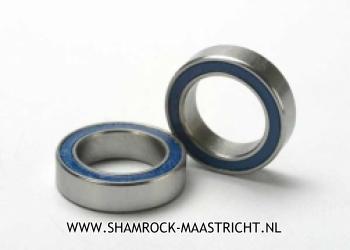 Traxxas  Ball bearings, blue rubber sealed (10x15x4mm) (2) - 5119