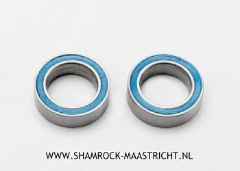 Traxxas Ball bearings, blue rubber sealed (8x12x3.5mm) (2) - 7020