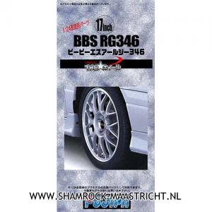 Fujimi 17 Inch BBS RG346 Wheel & Tyre Set