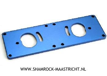 Traxxas  Motor plate, T6 aluminum (improved design: older models require upgrading with part 1521R) - TRX1522X